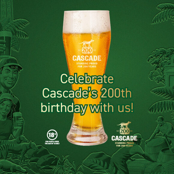 Celebrating 200 Years of Cascade with 200 Beers